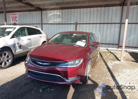 2016 Chrysler 200 Limited from USA, damaged, VIN 1C3CCCAB4GN138518